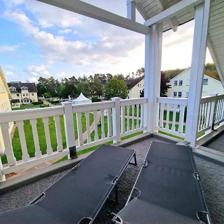 Duenenpark - Komfortplus Mit 2 Schlafzimmern Und Balkon Im Dachgeschoss 217 アパート